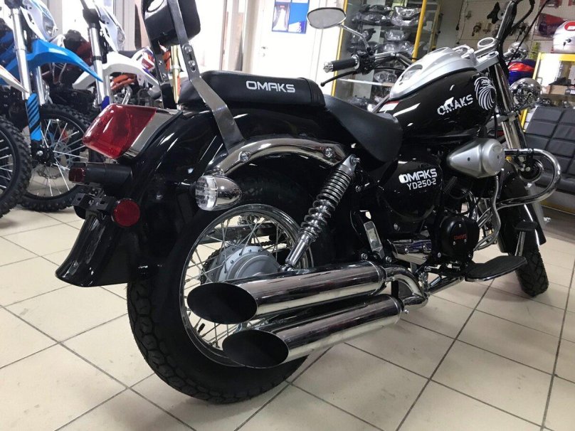 Мотоцикл омакс 250 чоппер