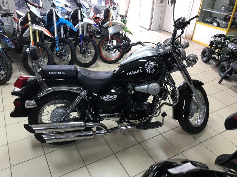 Мотоцикл омакс 250 чоппер