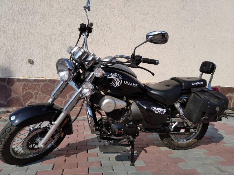 Мотоцикл омакс 250 чоппер