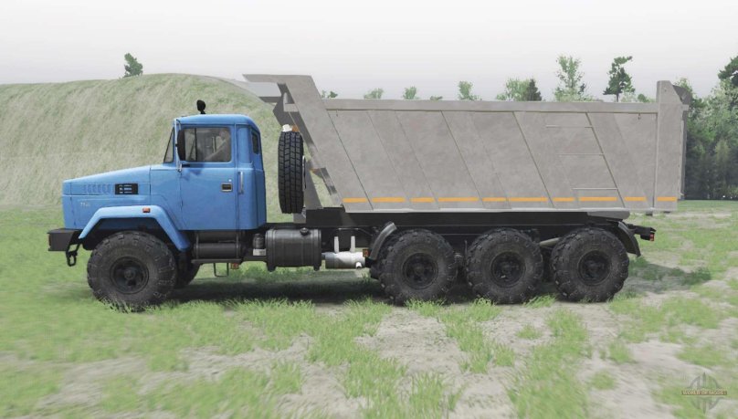 Шасси КРАЗ-7140н6, 8х6