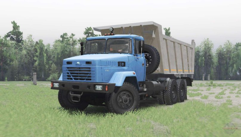 KRAZ 7140 Scale model