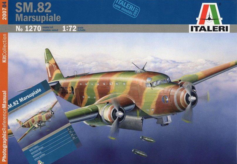 Savoia-Marchetti SM.82 Canguru модель 1/72