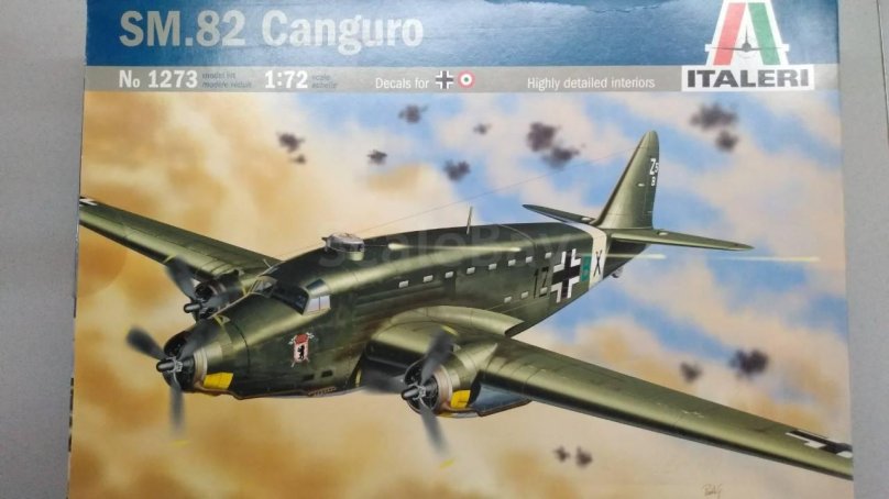 Savoia-Marchetti SM.82 Canguru модель 1/72