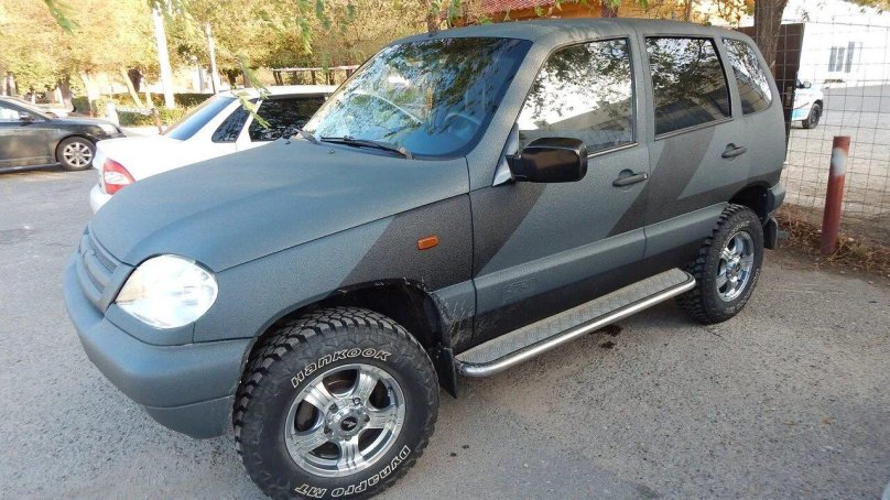 Niva Chevrolet в рапторе