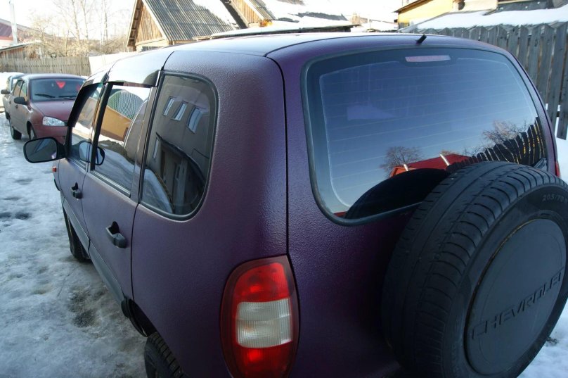 Шевроле Нива темно синий Раптор