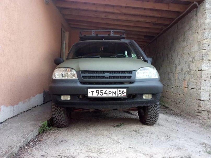 Niva Chevrolet в рапторе