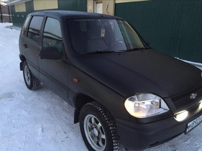 Niva Chevrolet в рапторе