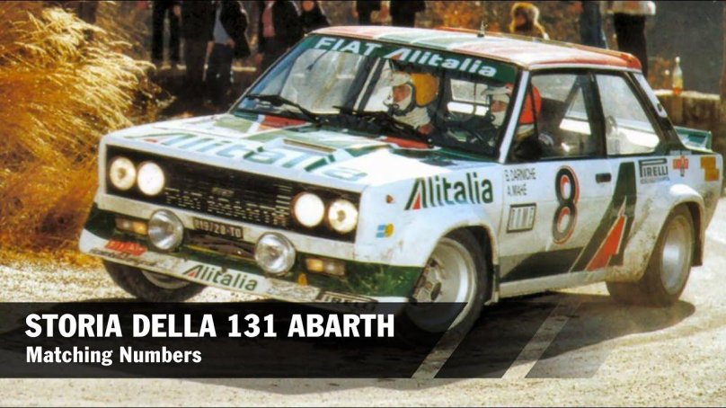 Fiat Abarth 131 Rally Corsa