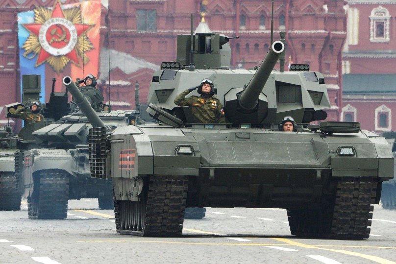 Т 14 Армата на красной площади