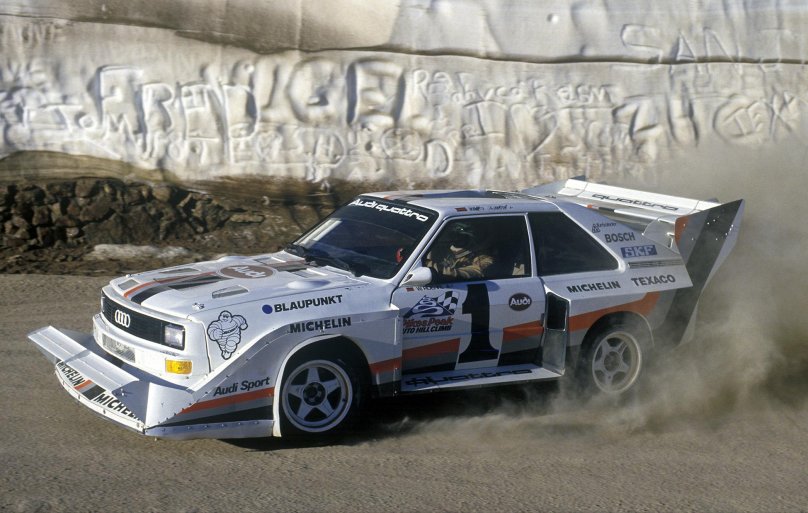 Audi quattro s1 #1 Pikes PEAKWINNER 1987 W. Röhr