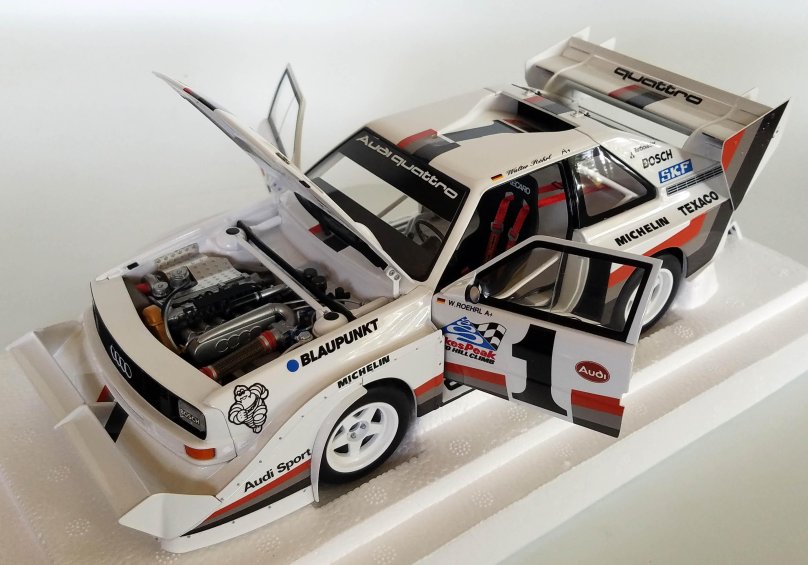 Audi quattro s1 Rally Papercraft