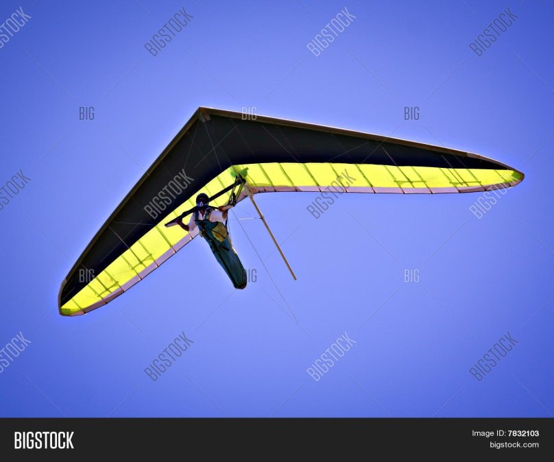 Стикер дельтаплан