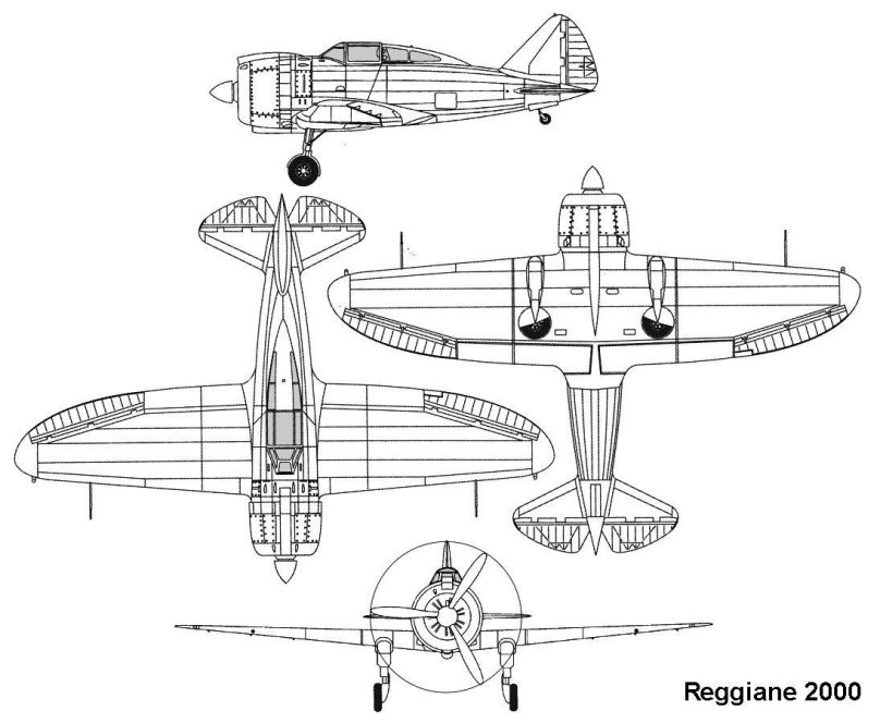 Reggiane re. 2001 Falco II