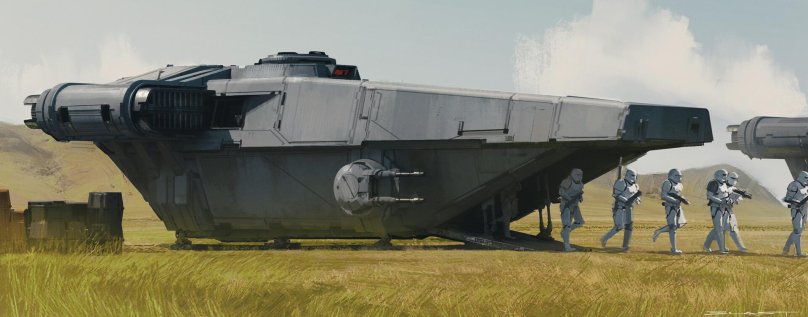 Mandalorian dropship