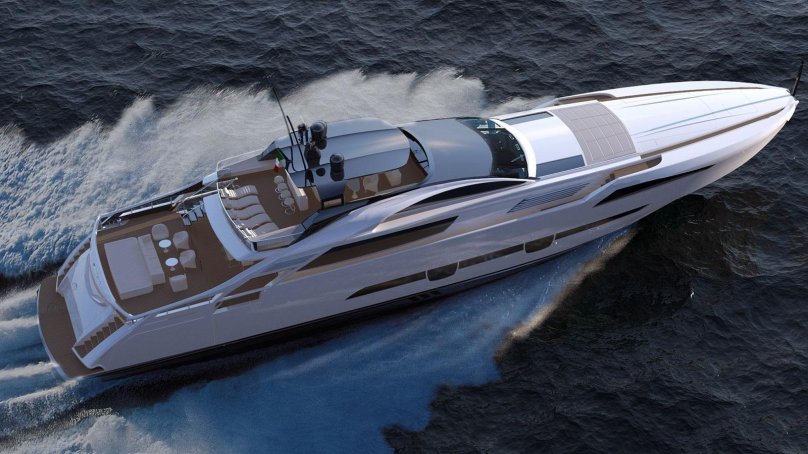 Яхта Першинг 140
