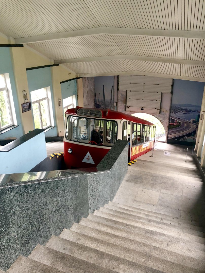 Владивосток Пушкинская фуникулер