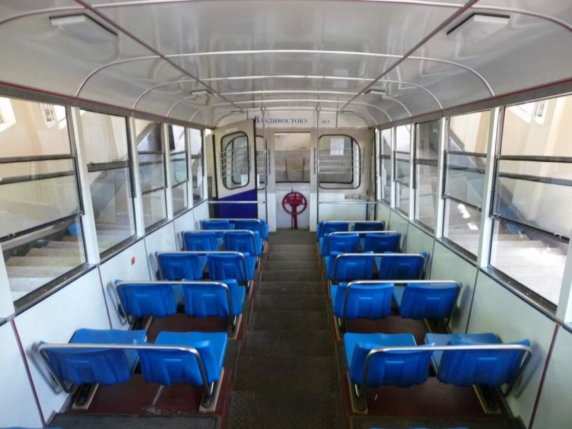 Фуникулер внутри