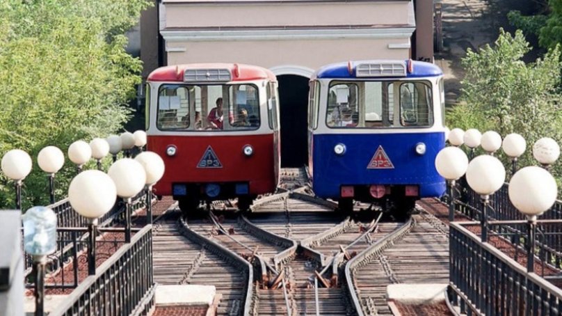 Фуникулер город Владивосток