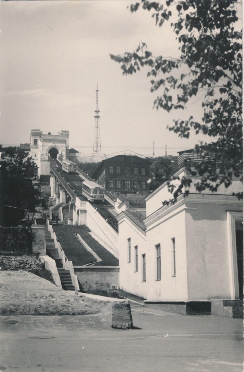 Фуникулёр Владивосток 1960 год