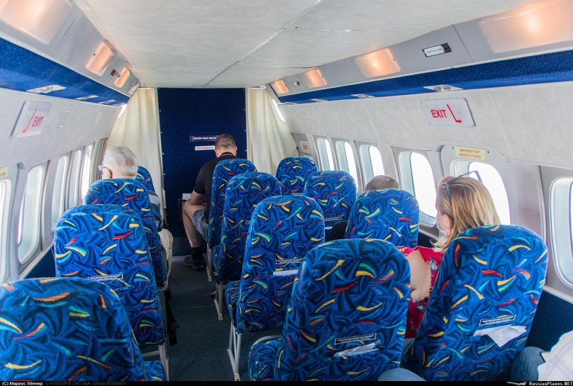 Турболет л 410 салон