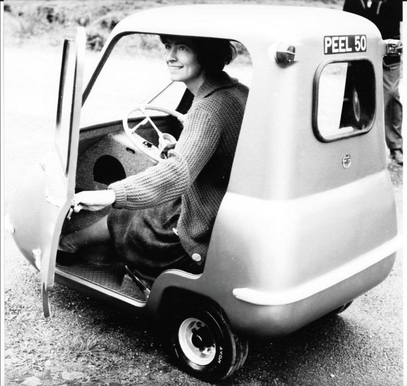 Самый маленький автомобиль Peel p50