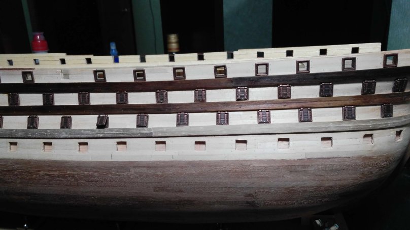 Модель корабля Сантисима Тринидад