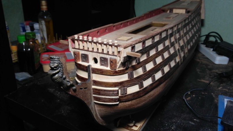 Сантисима-Тринидад линейный корабль модель