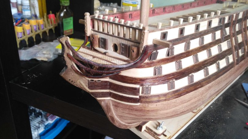 Модель корабля Сантисима Тринидад
