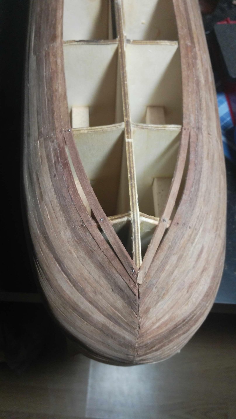 Постройка модели корабля Сантисима Тринидад