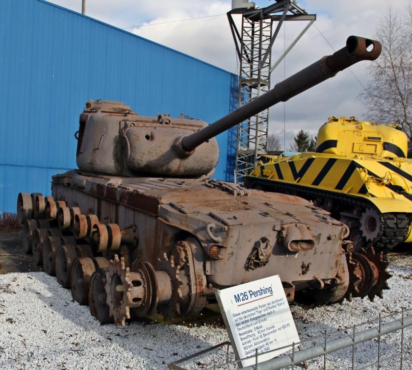 Американский танк m26 Pershing