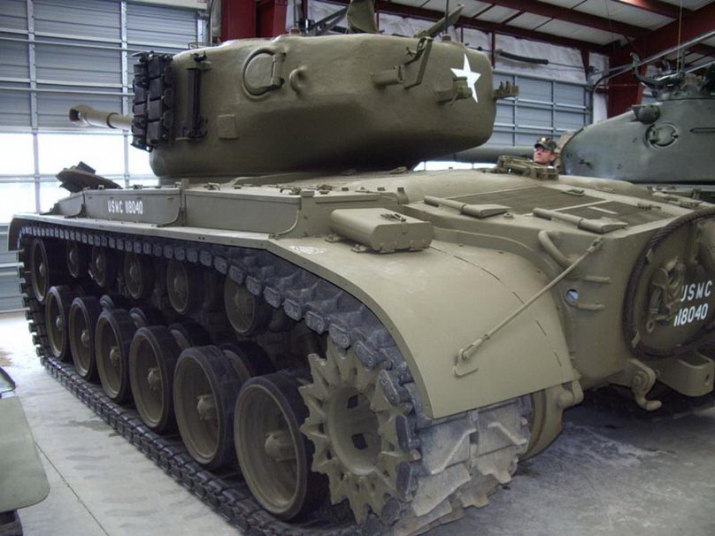 Американский танк m26 Pershing
