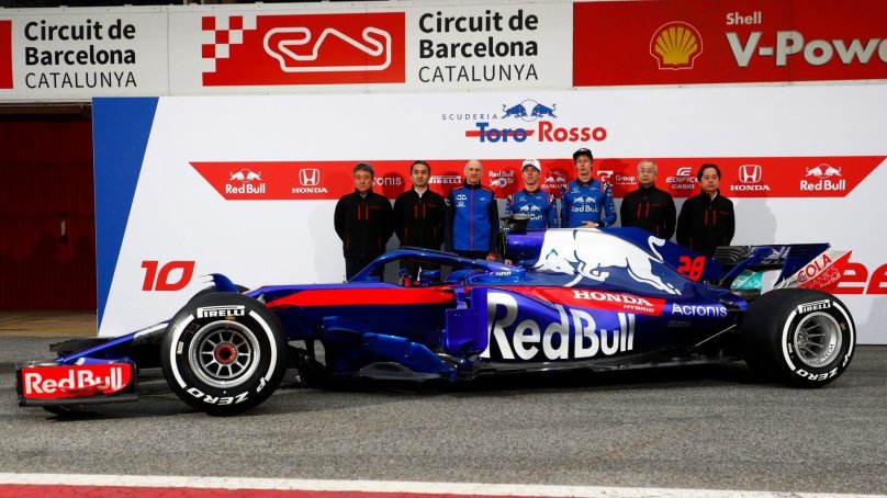 Toro Rosso f1 2018 car