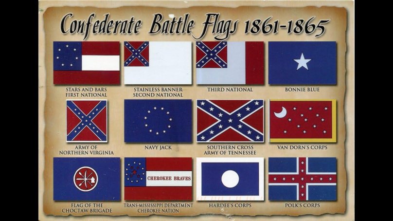 Флаг конфедератов США