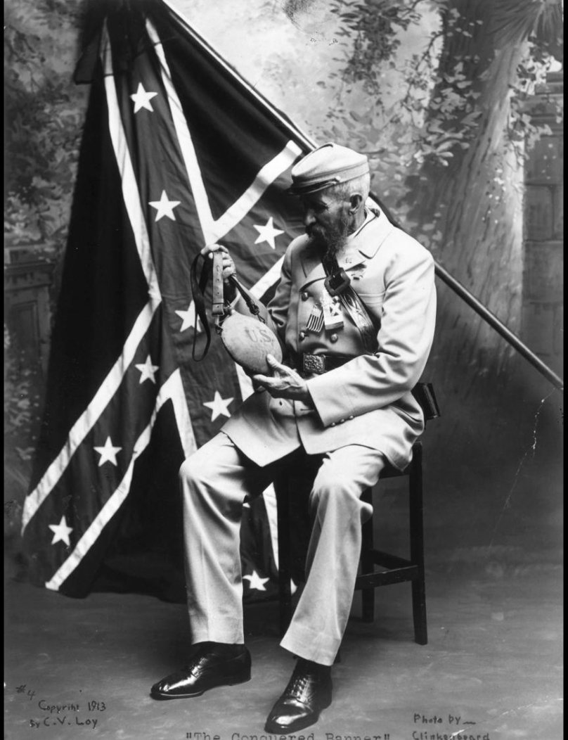 Флаг конфедератов США В гражданской войне