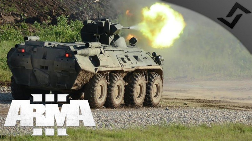 Военная техника БТР -82а