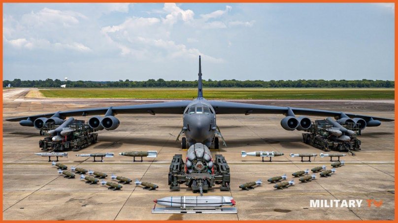 B-52h Stratofortress ВВС США