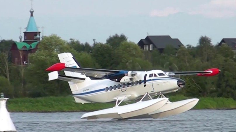 L-410 на поплавках