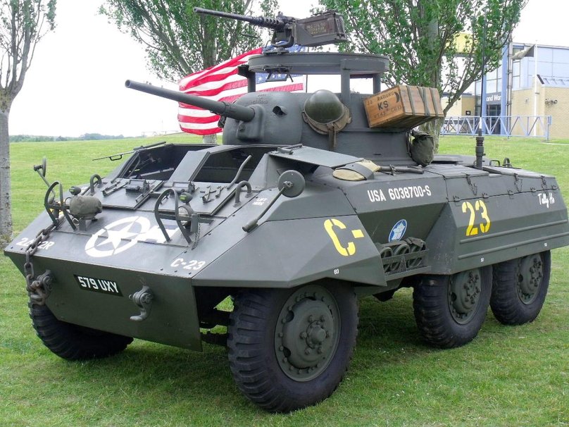 Бронеавтомобиль m8 Greyhound,