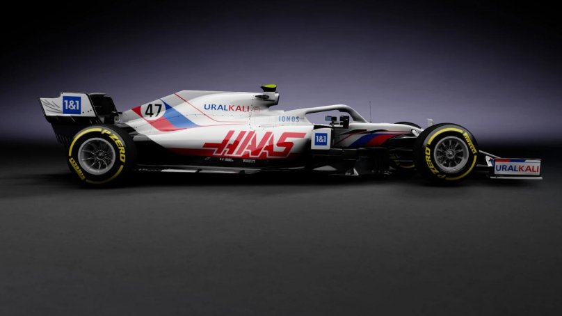 Haas f1 2021 livery