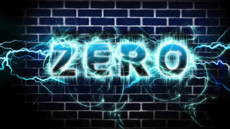 Zero надпись