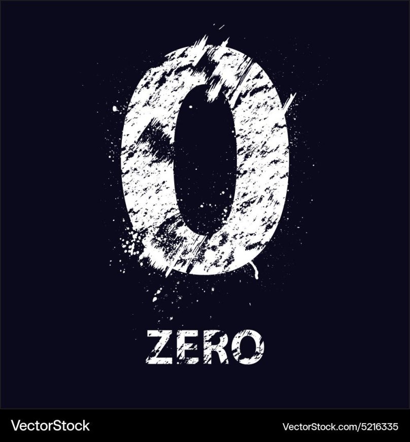 Zero надпись
