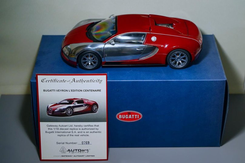 Veyron l'Edition centenaire