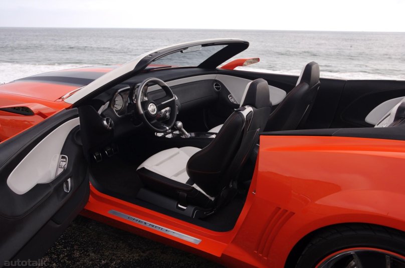 Шевроле Камаро кабриолет салон