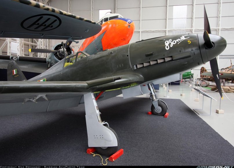 Fiat g55 истребитель