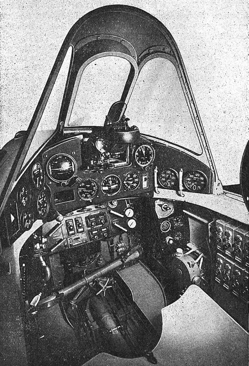 Fiat g. 55 Centauro кабина