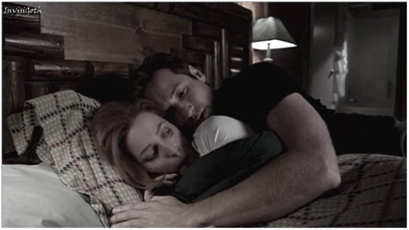 Секретные материалы Скалли и Малдер любовь