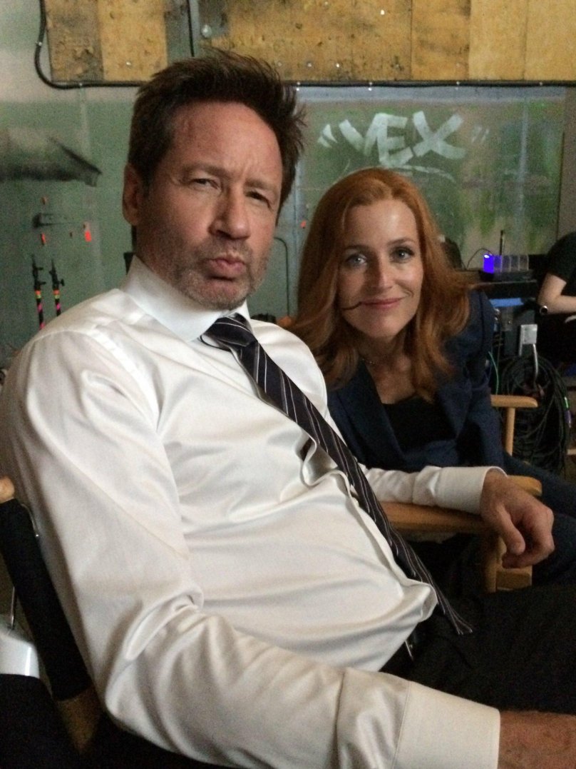 Секретные материалы за кадром