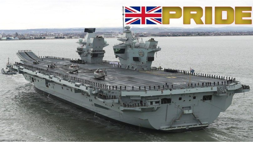 HMS Queen Elizabeth авианосец