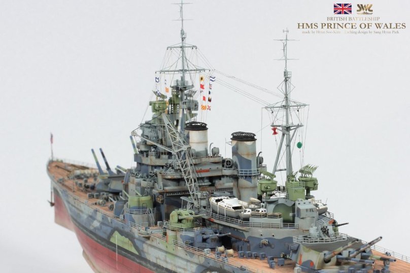 Model HMS Prince of Wales