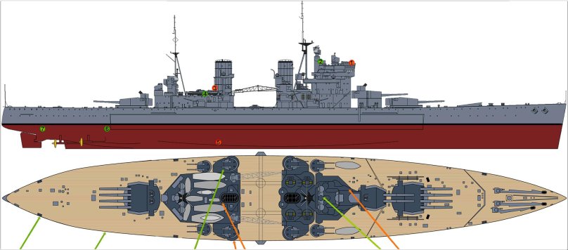HMS Prince of Wales 1939